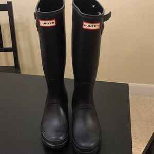 Hunter rain boots